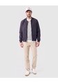 Chaqueta Tipo Bomber   Para Hombre Azul Patprimo de Patprimo