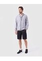 Chaqueta Rompevientos Con Capucha   Para Hombre Gris Patprimo de Patprimo
