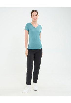 Camiseta Manga Corta   Para Mujer Azul Patprimo