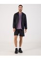 Camiseta Deportiva Unicolor   Para Hombre Morado Patprimo de Patprimo