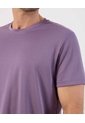 Camiseta Deportiva Unicolor   Para Hombre Morado Patprimo de Patprimo
