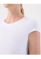 Camiseta Deportiva Manga Casco  Para Mujer Blanco Patprimo de Patprimo
