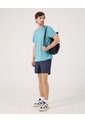 Camiseta Manga Corta Texturizada  Para Hombre Azul Patprimo de Patprimo