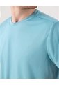 Camiseta Manga Corta Texturizada  Para Hombre Azul Patprimo de Patprimo