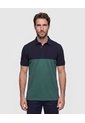 Polo Bloques   Para Hombre Azul Patprimo de Patprimo