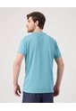 Camiseta Manga Corta Texturizada  Para Hombre Azul Patprimo de Patprimo
