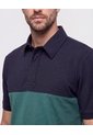 Polo Bloques   Para Hombre Azul Patprimo de Patprimo
