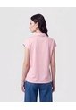 Blusa Camisera Sin Botones   Para Mujer Rosa Patprimo de Patprimo