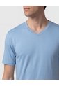 Camiseta Deportiva Unicolor   Para Hombre Azul Patprimo de Patprimo