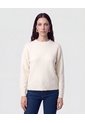 Saco De Punto Básico   Para Mujer Blanco Patprimo de Patprimo