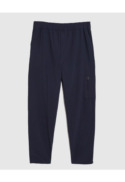 Pantalón Deportivo Cargo   Para Mujer Azul Patprimo