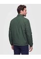 Chaqueta Doble Faz Con Cuello Alto   Para Hombre Verde Patprimo de Patprimo