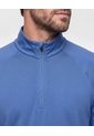Buzo Unicolor Cuello Alto   Para Hombre Azul Patprimo de Patprimo