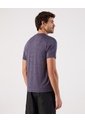 Camiseta Deportiva Jaspeada   Para Hombre Morado Patprimo de Patprimo