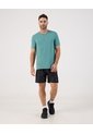 Camiseta Deportiva Texturizada   Para Hombre Verde Patprimo de Patprimo