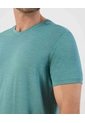 Camiseta Deportiva Texturizada   Para Hombre Verde Patprimo de Patprimo