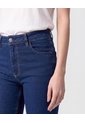 Jeans Skinny De Tiro Alto   Para Mujer Azul Patprimo de Patprimo