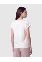 Camiseta De Punto Manga Corta   Para Mujer Blanco Patprimo de Patprimo