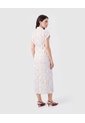 Vestido Camisero Largo   Para Mujer Blanco Patprimo de Patprimo
