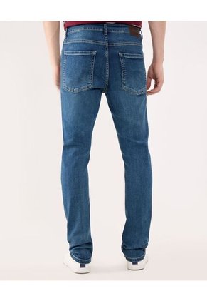 Jean Jean Masculino Slim Tono Azul Medio. Para Hombre Azul Patprimo