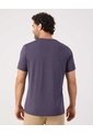 Camiseta Jaspeada Deportiva   Para Hombre Morado Patprimo de Patprimo