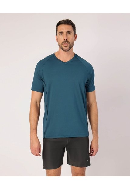 Camiseta Unoclor Deportiva   Para Hombre Verde Patprimo