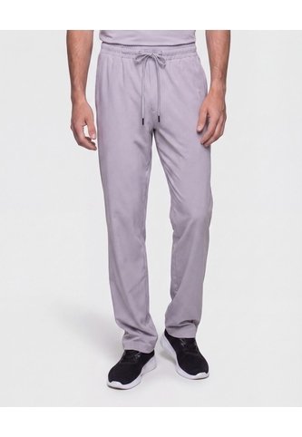 Pantalón Bota Recta Con Cordón   Para Hombre Gris Patprimo Patprimo