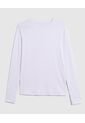 Camiseta Deportiva Manga Larga   Para Mujer Blanco Patprimo de Patprimo