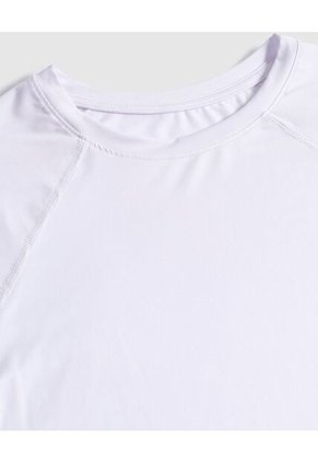Camiseta Deportiva Manga Larga Para Mujer Blanco Patprimo