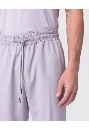 Pantalón Bota Recta Con Cordón Para Hombre Gris Patprimo