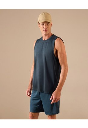 Camiseta Sin Mangas Deportiva Para Hombre Verde Patprimo