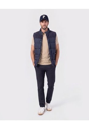 Camiseta Básica Cuello Redondo Para Hombre Café Patprimo