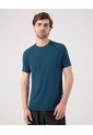 Camiseta Con Textura   Para Hombre Azul Patprimo de Patprimo