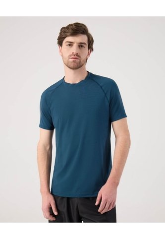 Camiseta Con Textura   Para Hombre Azul Patprimo Patprimo