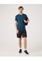 Camiseta Con Textura   Para Hombre Azul Patprimo de Patprimo