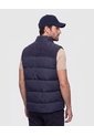 Chaleco Acolchado Combinado   Para Hombre Azul Patprimo de Patprimo