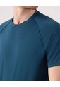 Camiseta Con Textura   Para Hombre Azul Patprimo de Patprimo