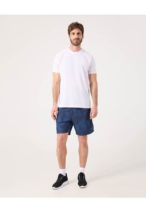Bermuda Estampada Para Hombre Azul Patprimo