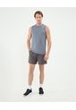 Camiseta Deportiva Jaspeada  Para Hombre Gris Patprimo de Patprimo