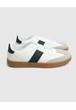 Tenis Casuales Tipo Retro De Amarrar   Para Hombre Blanco Patprimo de Patprimo
