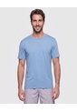 Camiseta Manga Corta Texturizada  Para Hombre Azul Patprimo de Patprimo