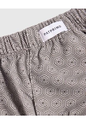 Calzoncillo Clasico Estampado  X1 Para Hombre Gris Patprimo