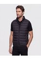 Chaleco Acolchado Cuello Alto   Para Hombre Negro Patprimo de Patprimo