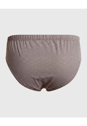 Calzoncillo Clasico Estampado  X1 Para Hombre Gris Patprimo