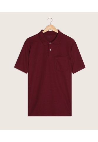 Polo Cuello Tejido Con Bolsillo Hombre Patprimo Rojo 44111313-3214 Patprimo