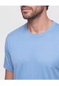Camiseta Manga Corta Texturizada  Para Hombre Azul Patprimo de Patprimo