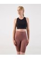Top Deportivo Acanalado  Para Mujer Negro Patprimo de Patprimo