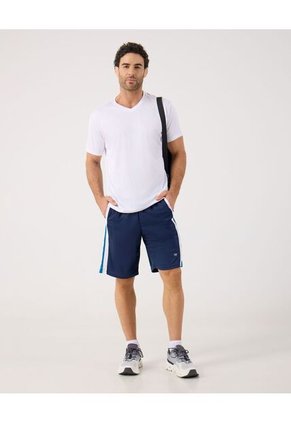 Camiseta Deportiva Unicolor   Para Hombre Blanco Patprimo