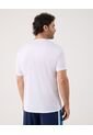 Camiseta Deportiva Unicolor   Para Hombre Blanco Patprimo de Patprimo