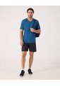 Camiseta Unicolor Deportiva   Para Hombre Azul Patprimo de Patprimo